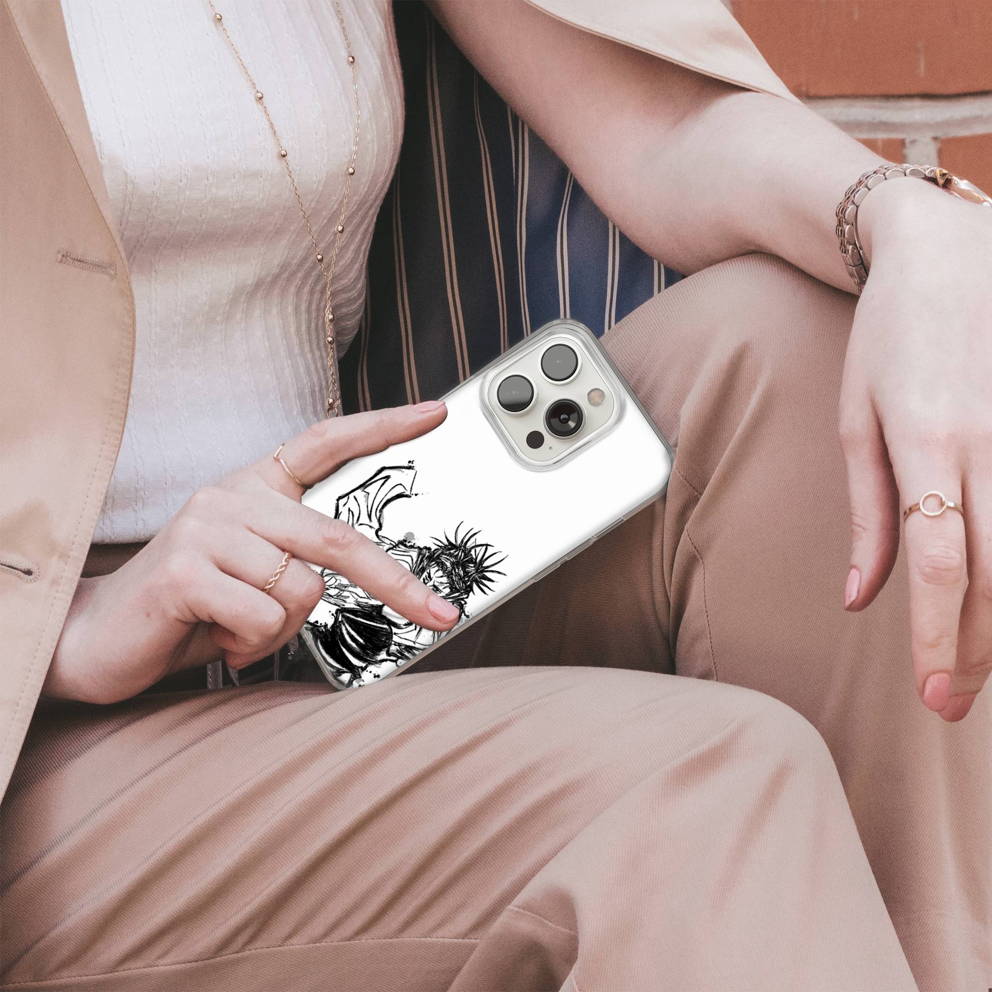 Jujutsu Kaisen Clear Gel Phone Case