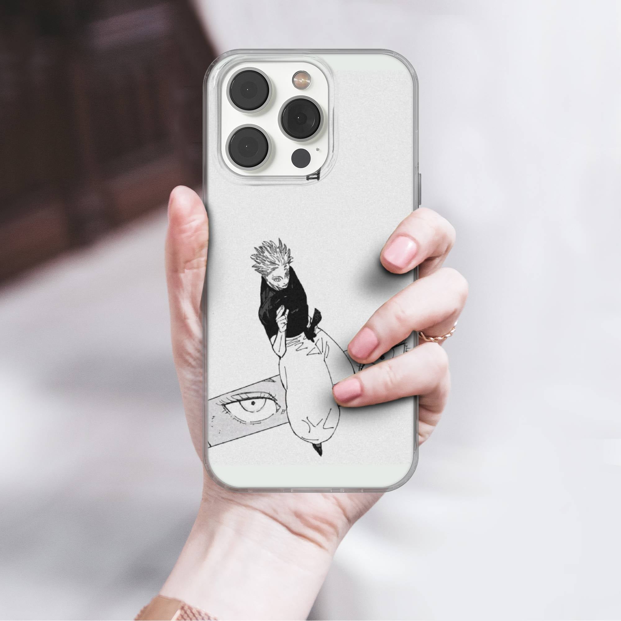 Jujutsu Kaisen Clear Gel Phone Case