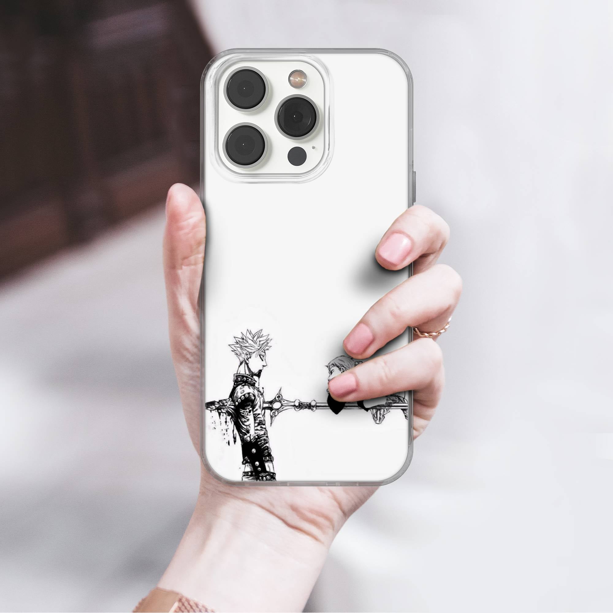 Jujutsu Kaisen Clear Gel Phone Case