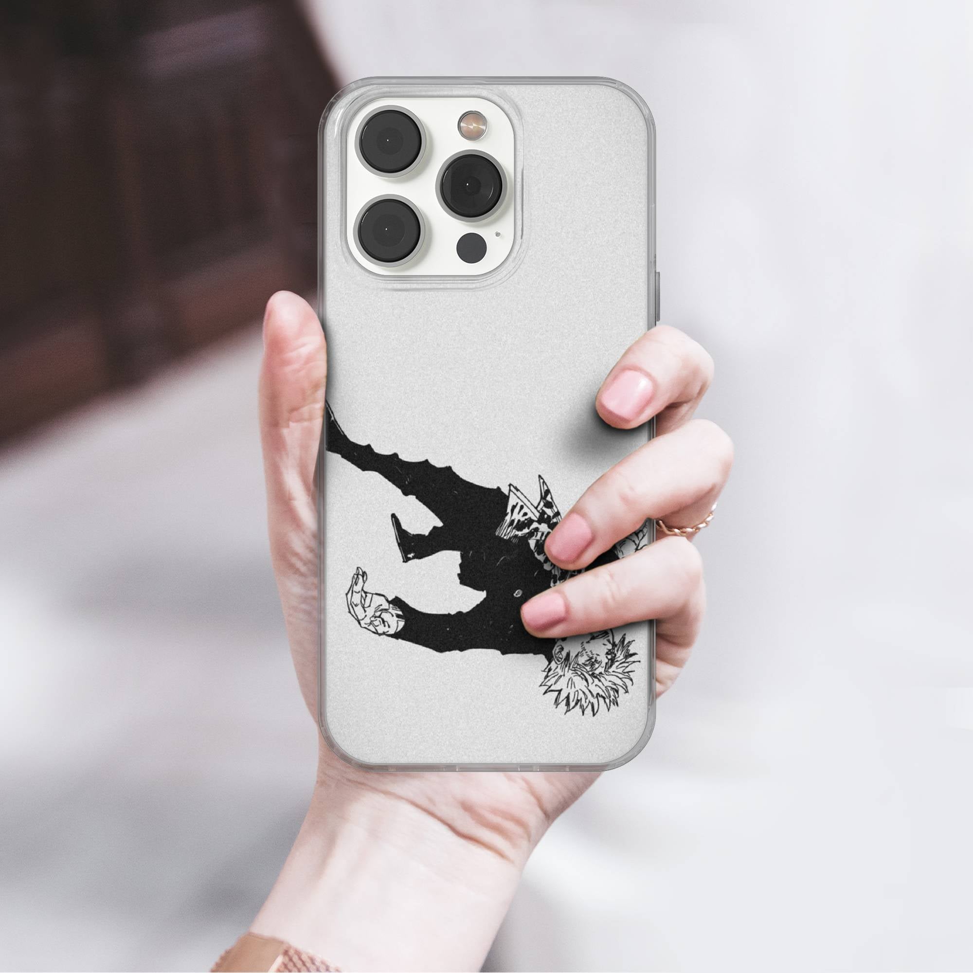 Jujutsu Kaisen Clear Gel Phone Case