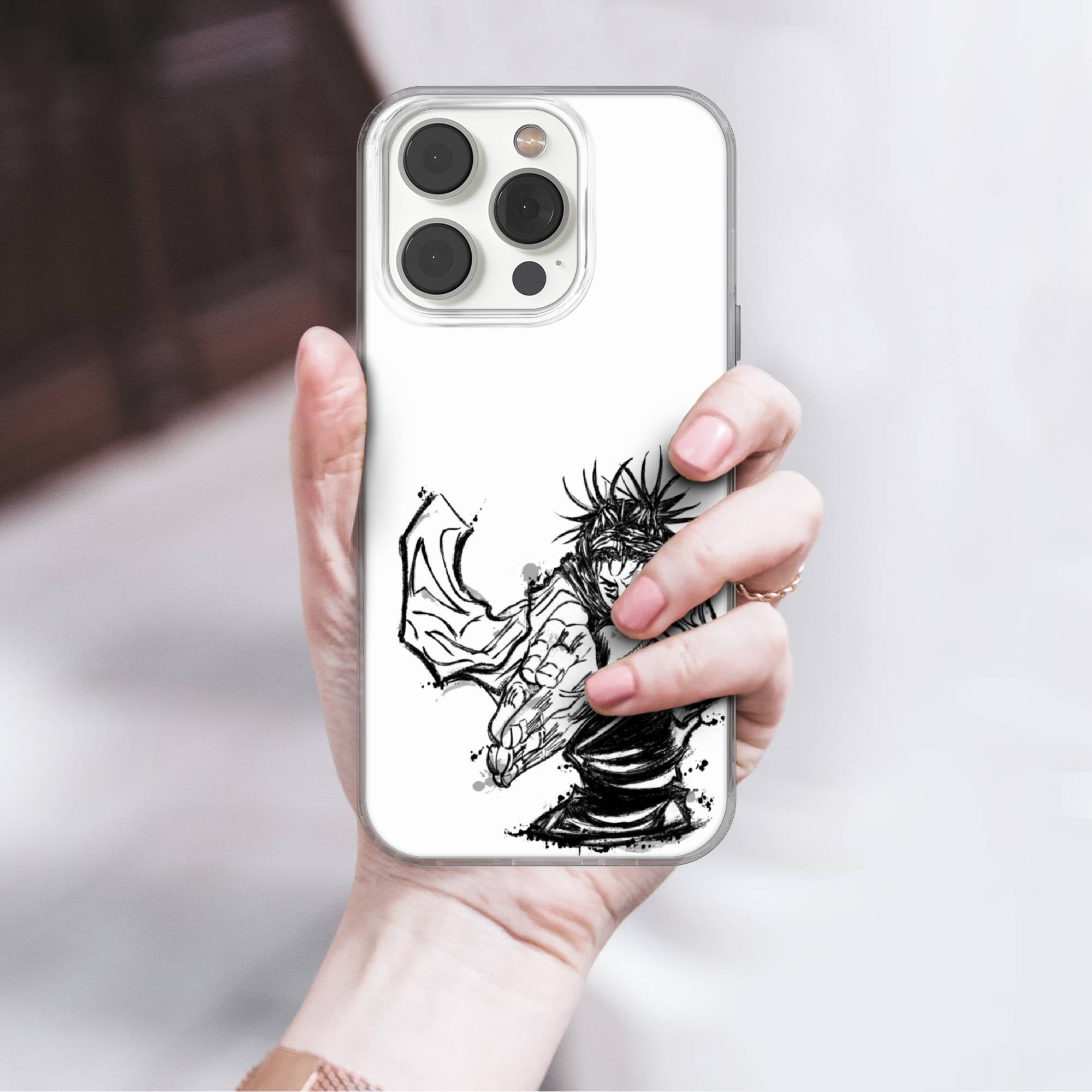 Jujutsu Kaisen Clear Gel Phone Case