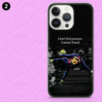 Lamine Yamal With Motivational Quotes Phone Case